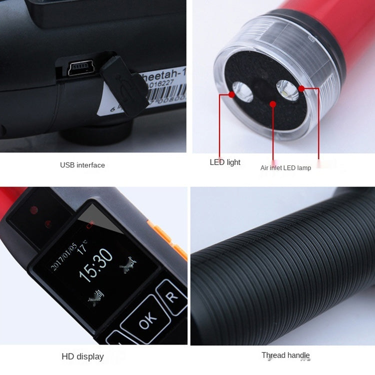 Cheetah No. 1 Alcohol Tester Blowing Baton Alcohol Tester With Flashlight Function，CN Plug, With Flashlight Function