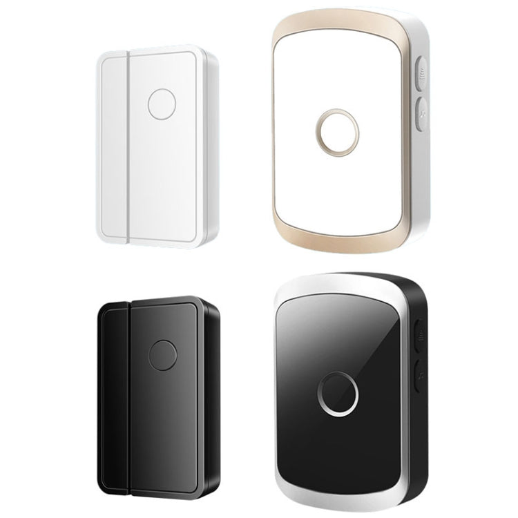 CACAZI 1 For 3 Split Type Door Opening Sensor Reminder Smart Wireless Doorbell Alarm, US Plug, EU Plug, UK Plug