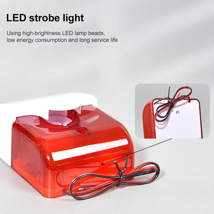 LY-103 Sound And Light Alarm Emergency Call For Help Connection Type Alarm, 220V (Red), 220V (Blue), 24V (Red), 24V (Blue), 12V (Red), 12V (Blue)