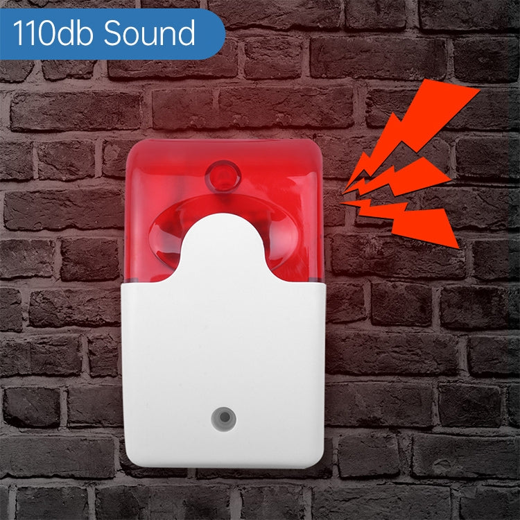 LY-103 Sound And Light Alarm Emergency Call For Help Connection Type Alarm, 220V (Red), 220V (Blue), 24V (Red), 24V (Blue), 12V (Red), 12V (Blue)