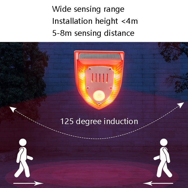 N911M Solar Animal Repeller Outdoor Sound And Light Alarm, with Induction, Timing Model