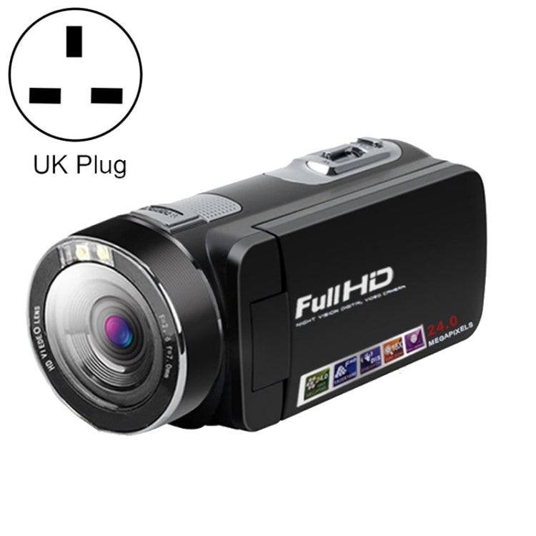1080P 24MP Foldable Digital Camera