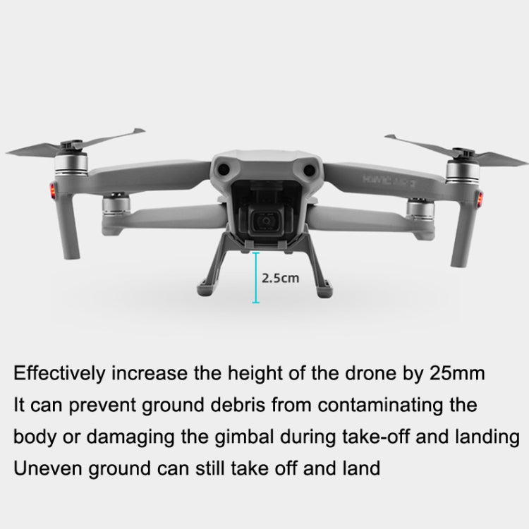 BRDRC Lifting and Landing Head Bracket Height-enhancing Tripod Accessories For DJI Mavic Air 2 / Air 2S, For DJI Mavic Air 2 / Air 2S