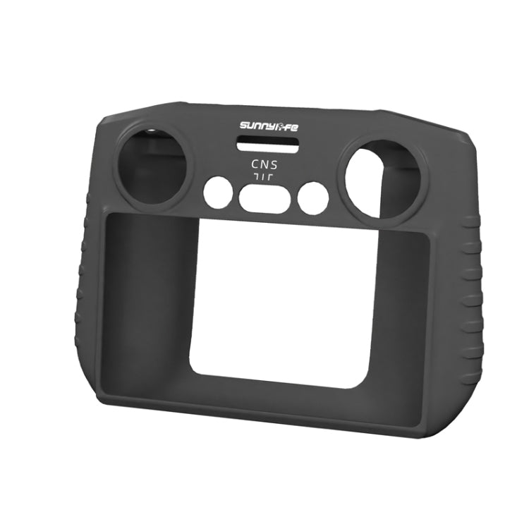 Sunnylife For DJI RC Remote Control Silicone Protective Case, Style: With Hood (Gray), For Mini 3 Pro DJI RC Without Hood (Black), For DJI RC Without Hood (Gray)
