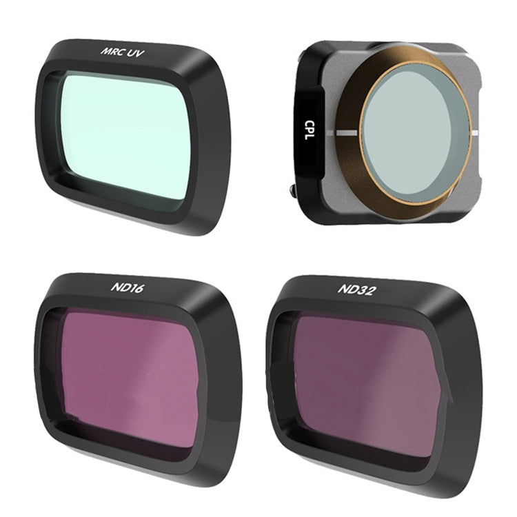 JSR For DJI Mavic Air 2 Motion Camera Filter, Style:, UV, ND8, ND16, ND32, ND64, STAR, Anti-light, ND2-5, ND6-9, ND2-5+ND6-9+Anti-light, MCUV+CPL+ND16+ND32, UV+CPL+ND8+ND16+ND32+ND64, UV+CPL+ND8+ND16+ND32+ND64+STAR+Anti-light