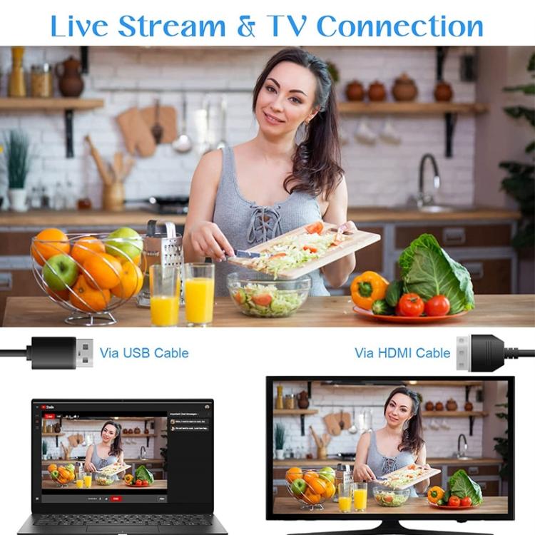 64MP 18X Zoom 4-Inch Touch Screen Handheld Digital Video Camera, 4K 16G