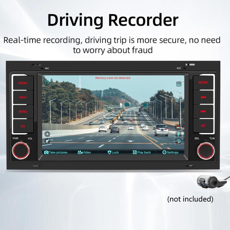 For Volkswagen Touareg 7 Inch GPS Navigation WIFI Car MP5, 1+32G, 2+32G, 2+64G