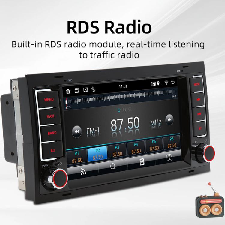 For Volkswagen Touareg 7 Inch GPS Navigation WIFI Car MP5, 1+32G, 2+32G, 2+64G