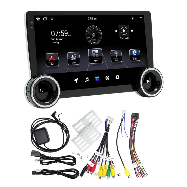 10.1 inch IPS Display + 2.5D Touch Screen Bluetooth FM Radio Car Navigation Machine, 1+32G, 2+32G, 2+64G