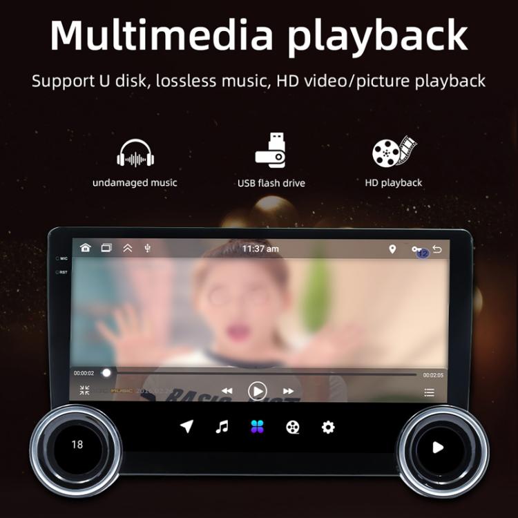 10.1 inch IPS Display + 2.5D Touch Screen Bluetooth FM Radio Car Navigation Machine, 1+32G, 2+32G, 2+64G
