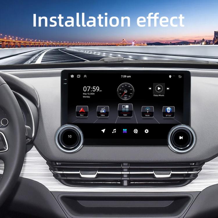 10.1 inch IPS Display + 2.5D Touch Screen Bluetooth FM Radio Car Navigation Machine, 1+32G, 2+32G, 2+64G