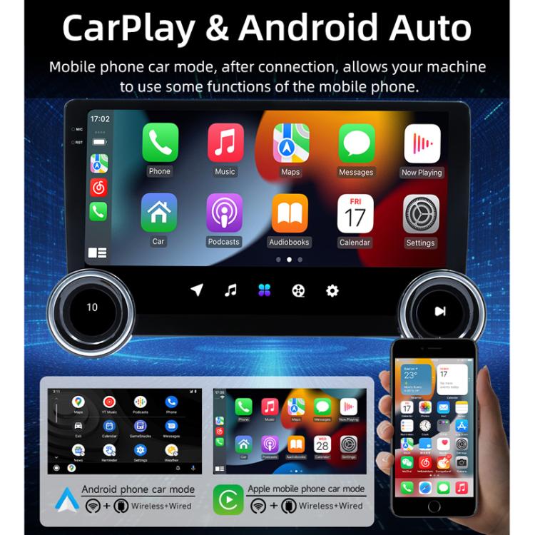 10.1 inch IPS Display + 2.5D Touch Screen Bluetooth FM Radio Car Navigation Machine, 1+32G, 2+32G, 2+64G