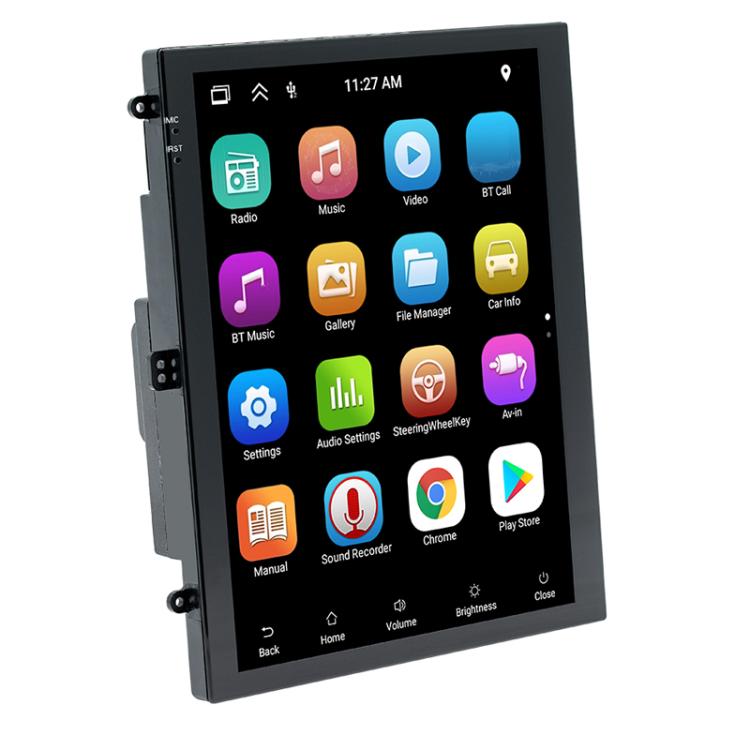 9.7 inch Vertical Screen Bluetooth Radio Android 13 GPS Navigation Device, 1+32G, 2+32G, 2+64G