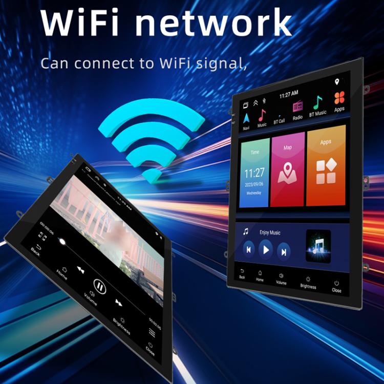 9.7 inch Vertical Screen Bluetooth Radio Android 13 GPS Navigation Device, 1+32G, 2+32G, 2+64G