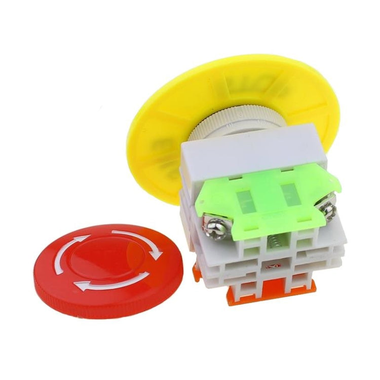 2pcs LAY37-11ZS Elevator Emergency Stop Mushroom Head Button, LAY37-11ZS