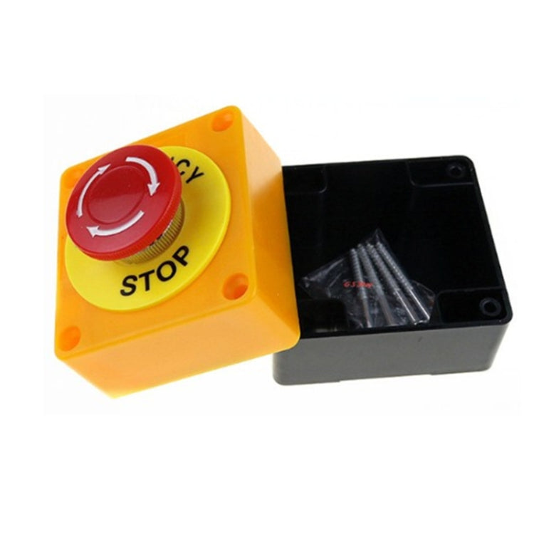 2pcs LAY37-11ZS Elevator Emergency Stop Mushroom Head Button, LAY37-11ZS