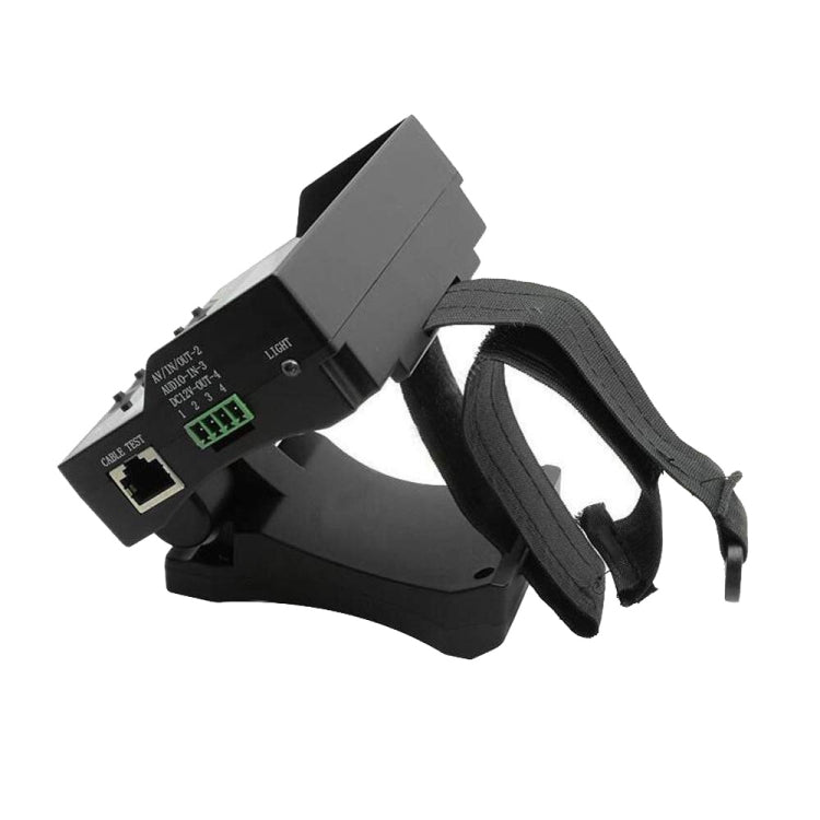 JSK-4300B 4.3 inch Handheld 12V Output Network Cable Monitoring Tester, 4.3 inch (With US Plug Power Adapter), 4.3 inch (With EU Plug Power Adapter), 4.3 inch (With UK Plug Power Adapter), 4.3 inch (With AU Plug Power Adapter)