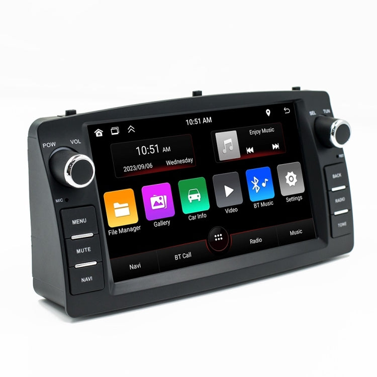 For BYD F3 7 inch Car Android Navigation Bluetooth FM Radio, 2+32G, 2+64G