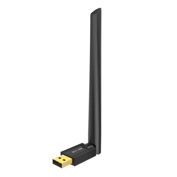 USB Bluetooth 5.1 Computer Adapter 100 Meters Receiving Transmitter, 09V