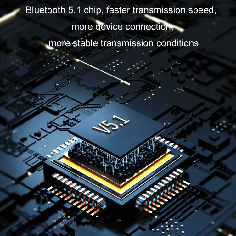 USB Bluetooth 5.1 Computer Adapter 100 Meters Receiving Transmitter, 09V