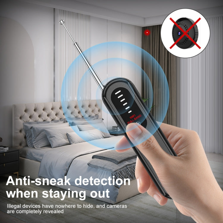 T01 Wireless Detector Camera Anti-eavesdropping Positioning GPS Alarm, T01