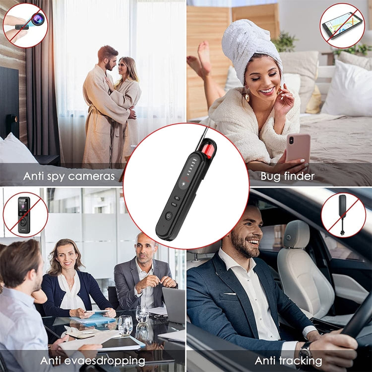 T01 Wireless Detector Camera Anti-eavesdropping Positioning GPS Alarm, T01