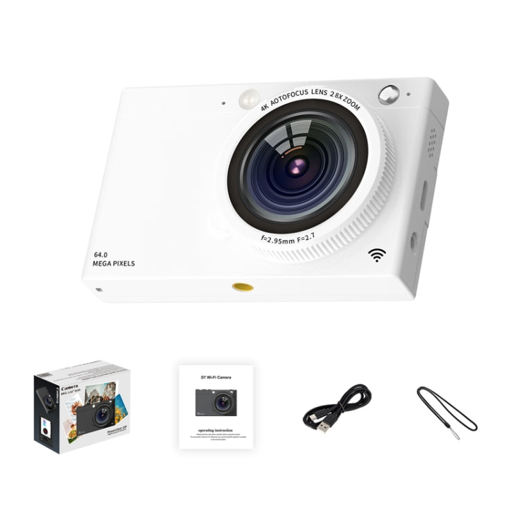 High-Definition CCD Digital Camera 64 Million WiFi Card Camera, Black, White, Black + Microphone/Fill Light/Headphone Cable, White + Microphone/Fill Light/Headphone Cable, Black + Fill Light, White + Fill Light, Black + Microphone, White + Microphone��...