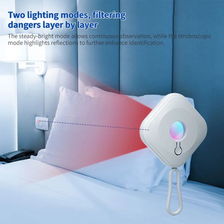Camera Detector Hotel Anti-Shooting Surveillance Infrared Inspector, White, Black