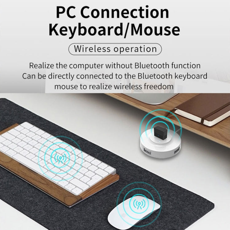 USB Bluetooth 5.4 Adapter Transmitter Receiver Bluetooth Audio PC Adapter, Bluetooth 5.4