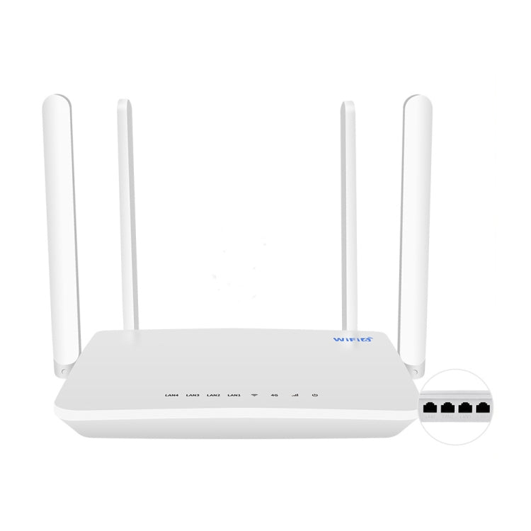 4G CPE Wireless Plug-In Router WiFi 6 Network Hotspot, EU Plug, EC21
