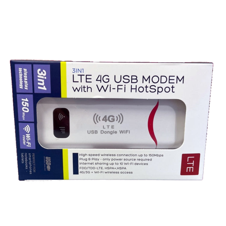 4G USB WiFi Dongle NIC Router WiFi Wireless Car Hotspot, UFI-8916