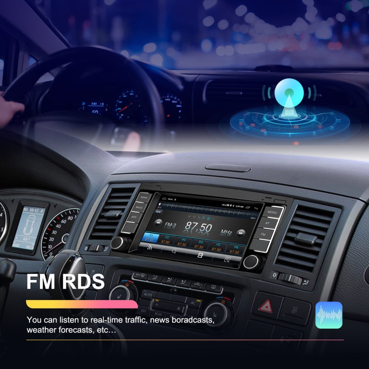 For Volkswagen Touareg 7-Inch Car WiFi Player Android 13 System Support CarPlay/Android Auto, 2+64G Standard Edition, 2+64G With AHD Camera and Mic, 4+64G Standard Edition, 4+64G With AHD Camera and Mic