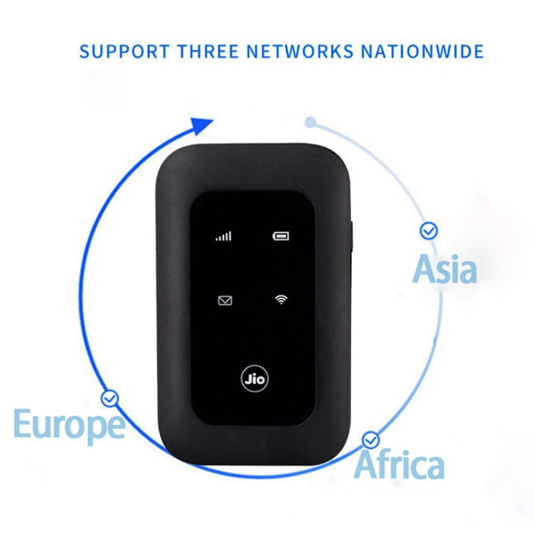 Jio MF680S 4G+ Wireless SIM Card Router Portable WiFi, European Version, Asian Version