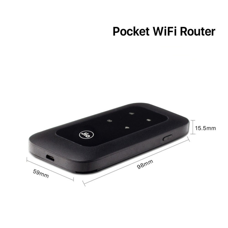 Jio MF680S 4G+ Wireless SIM Card Router Portable WiFi, European Version, Asian Version
