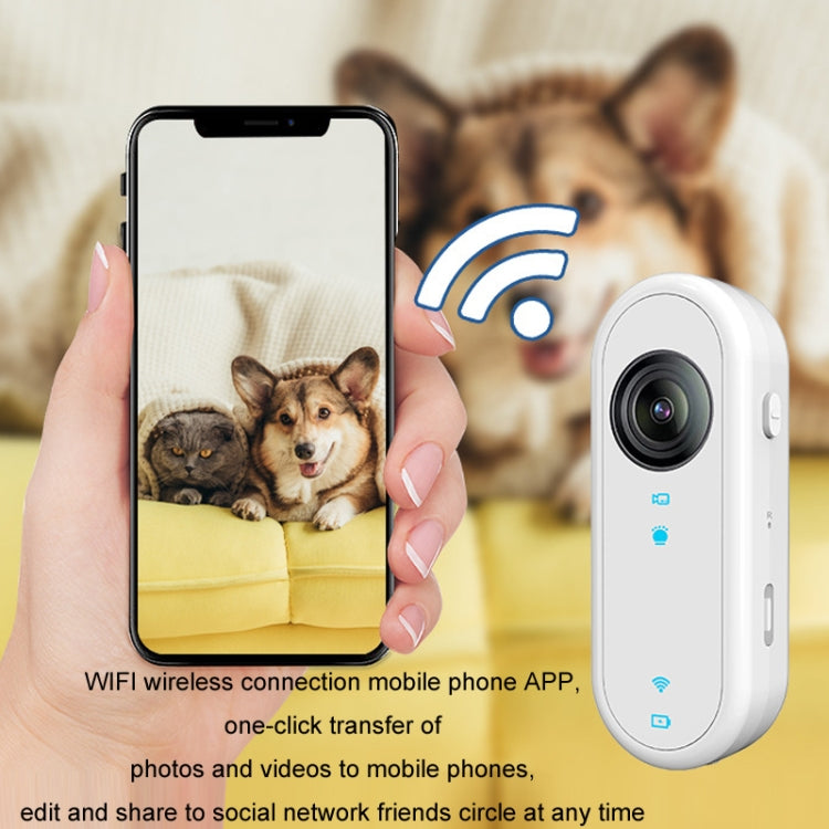 HD Outdoor Portable Pet Recorder Cycling Sports Camera, No TF Card, With 32G TF Card, With Silicone Collar, With Silicone Collar+32G TF Card