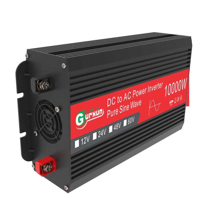 Gurxun 1500W Dual USB Fast Charger Dual Digital Display Pure Sine Wave Inverter, EU Plug 12V To 220V, US Plug 12V To 110V, Brazil Plug 12V To 110V, Brazil Plug 12V To 220V