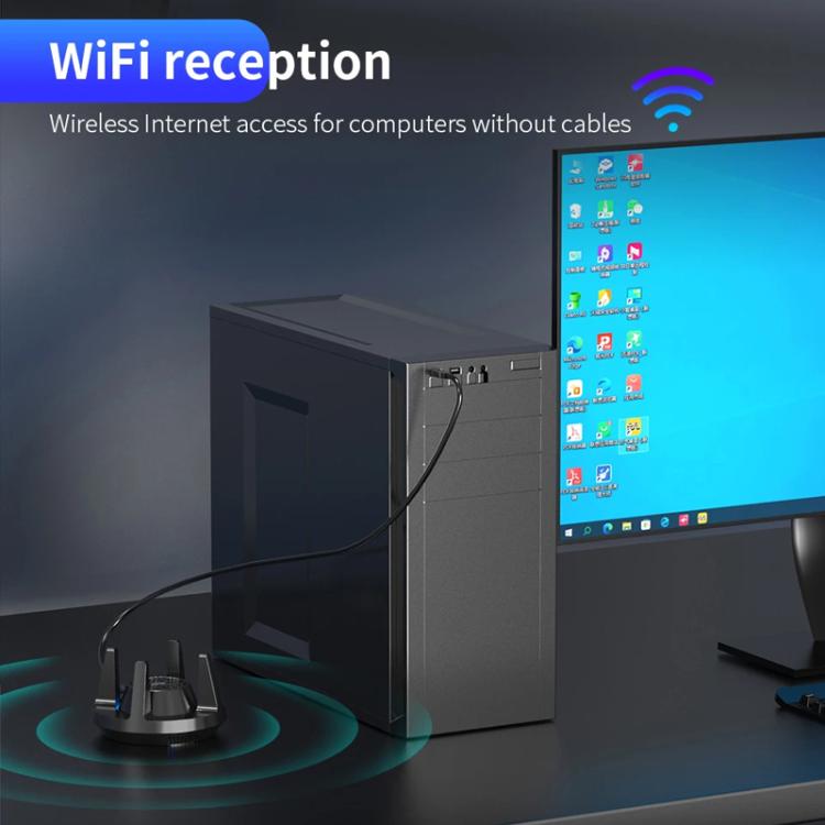 COMFAST CF-947AX  2.4G & 5.8G 900Mbps WiFi6 Bluetooth Network Card, CF-947AX