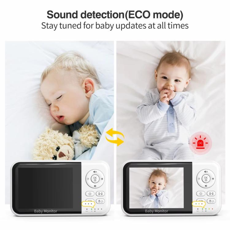 3.2 inch LCD Wireless Video Baby Monitor 2 Way Audio Talk Night Vision Surveillance Security Camera, US Plug, EU Plug, UK Plug, AU Plug