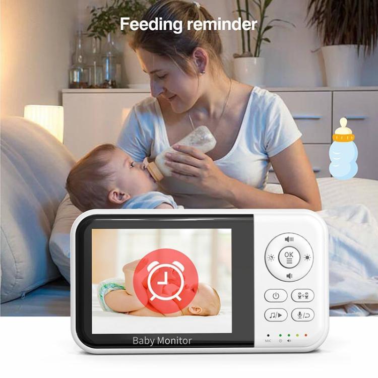 3.2 inch LCD Wireless Video Baby Monitor 2 Way Audio Talk Night Vision Surveillance Security Camera, US Plug, EU Plug, UK Plug, AU Plug