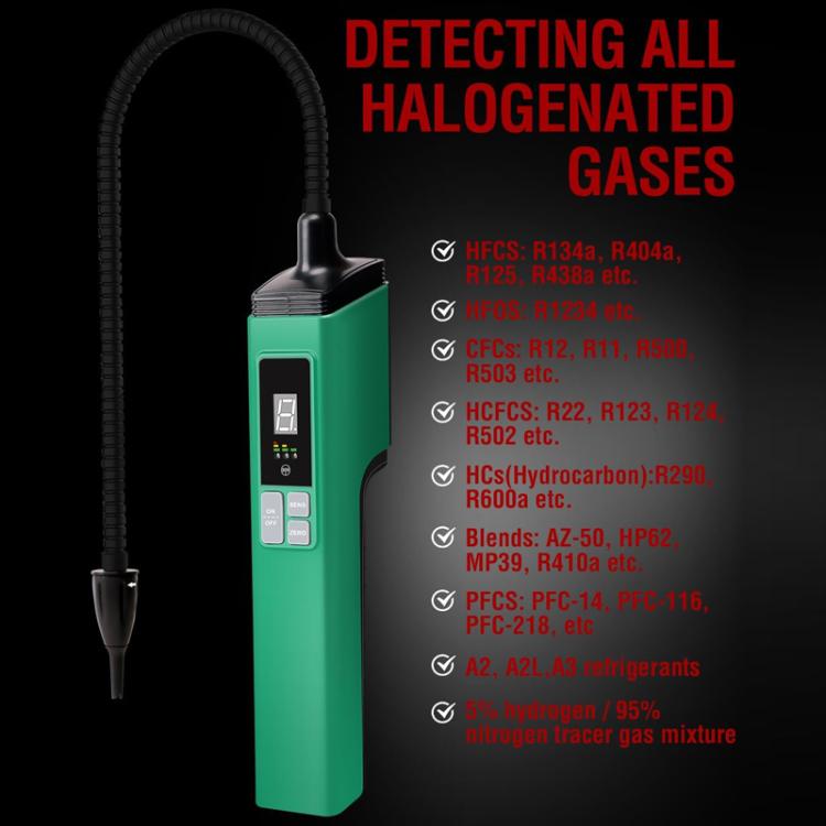 Automotive Snow Detection High Sensitivity Refrigerant Halogen Leak Detector, DUOYI DY5751