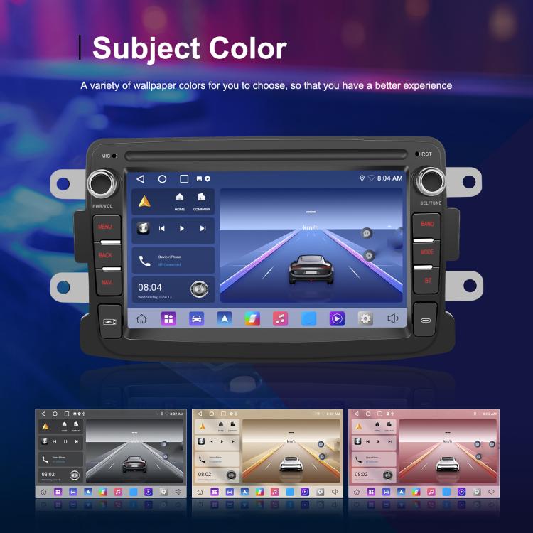 7 inch Horizontal Screen Android Navigation Car Bluetooth MP5 Player, For Renault / Captur / Symbol, 2+64G, 4+64G