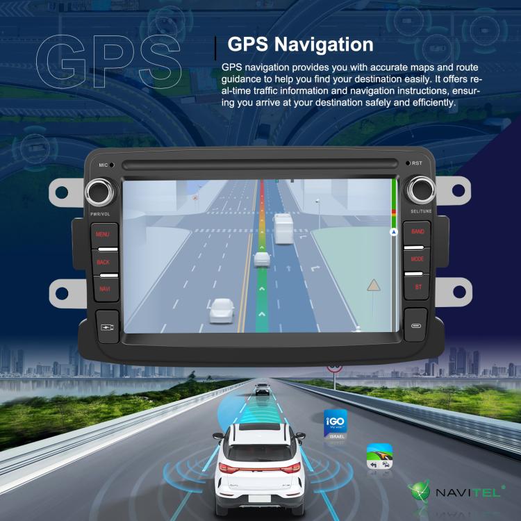 7 inch Horizontal Screen Android Navigation Car Bluetooth MP5 Player, For Renault / Captur / Symbol, 2+64G, 4+64G