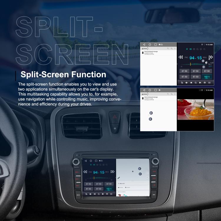 7 inch Horizontal Screen Android Navigation Car Bluetooth MP5 Player, For Renault / Captur / Symbol, 2+64G, 4+64G