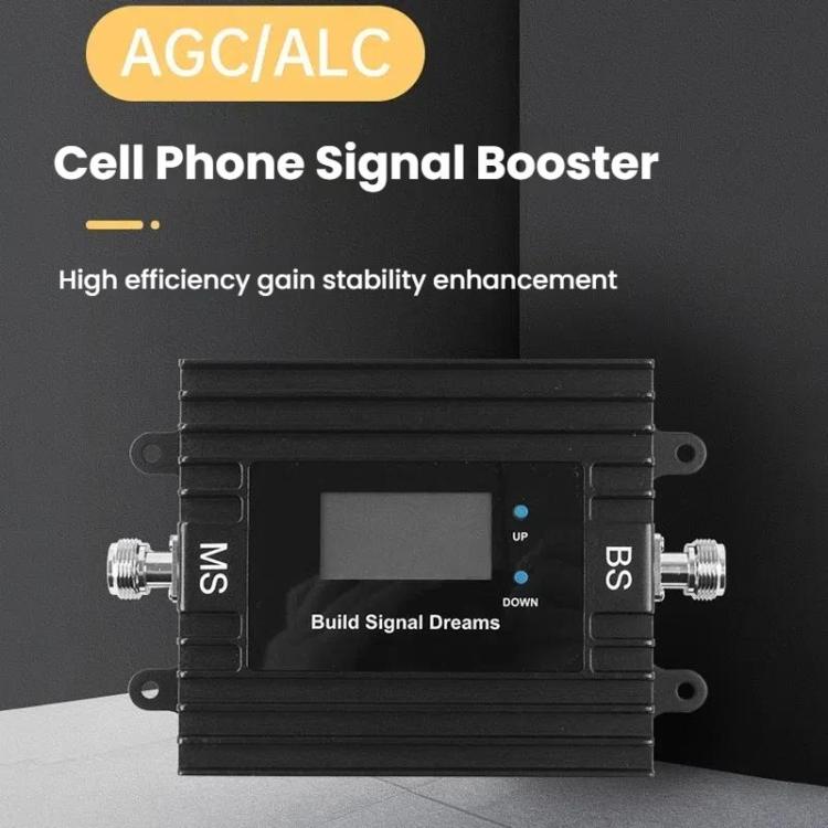 Dual-Band 900/1800MHz 4G LTE Cell Phone Signal Booster with Smart Life APP Remote Control, Dual-Band