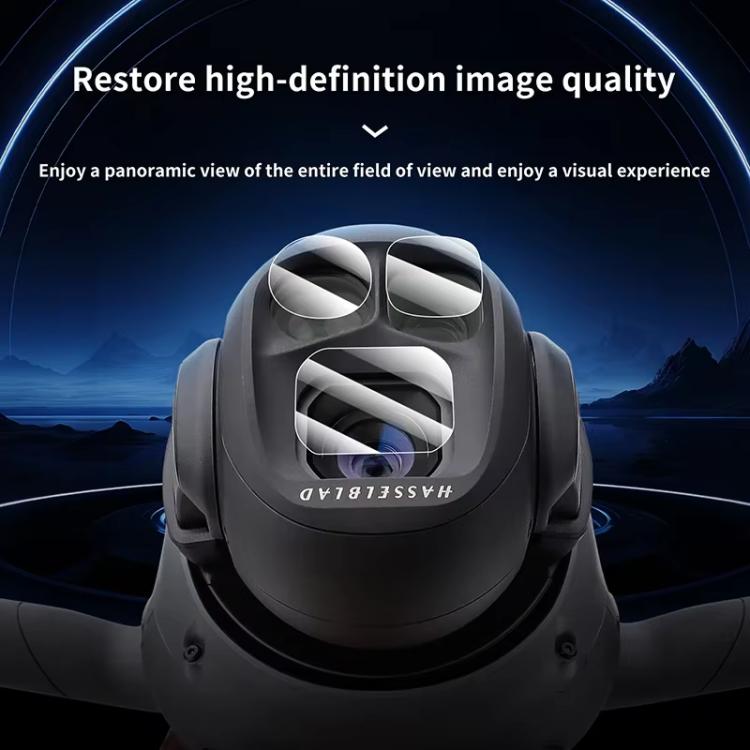CQT Nano Coating Protective Film for DJI Mavic 4 Pro Lens & Sensor Screen Protector with Hot Air Blower Kit, Screen Film