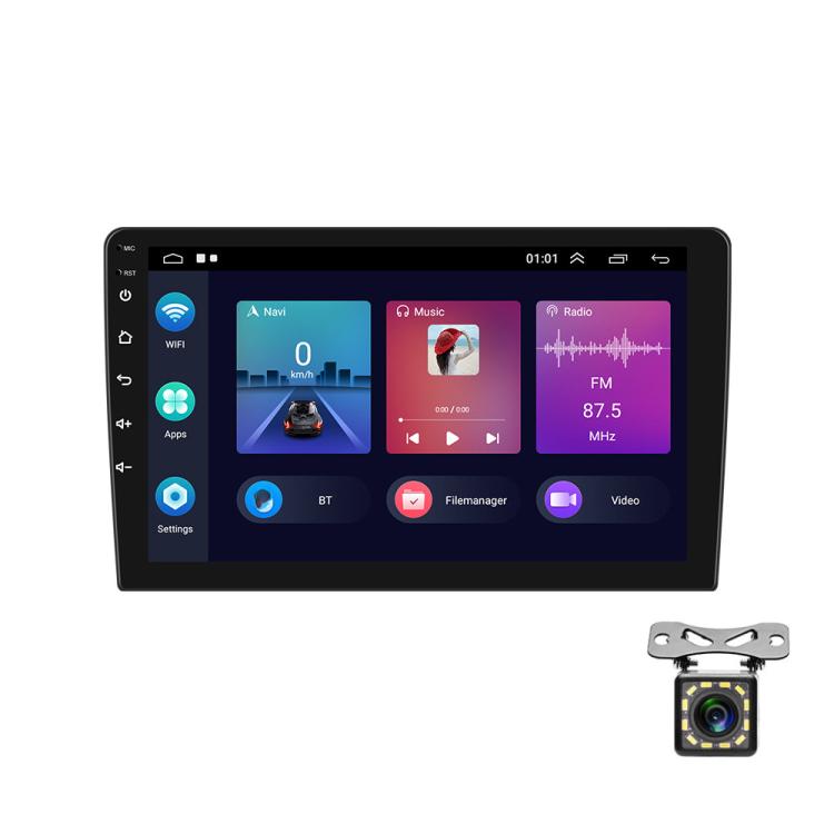 For BMW E46 1999-2005 9 inch WiFi Version Large Screen Carplay Car Navigator Reversing Camera Integrated Machine, 1+16G, 2+32G