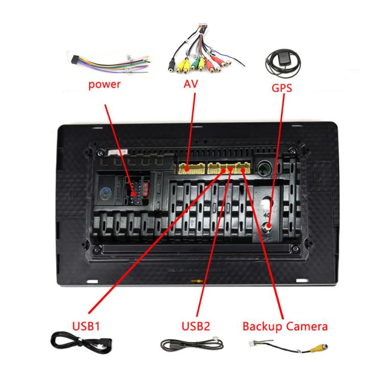 For BMW E46 1999-2005 9 inch WiFi Version Large Screen Carplay Car Navigator Reversing Camera Integrated Machine, 1+16G, 2+32G