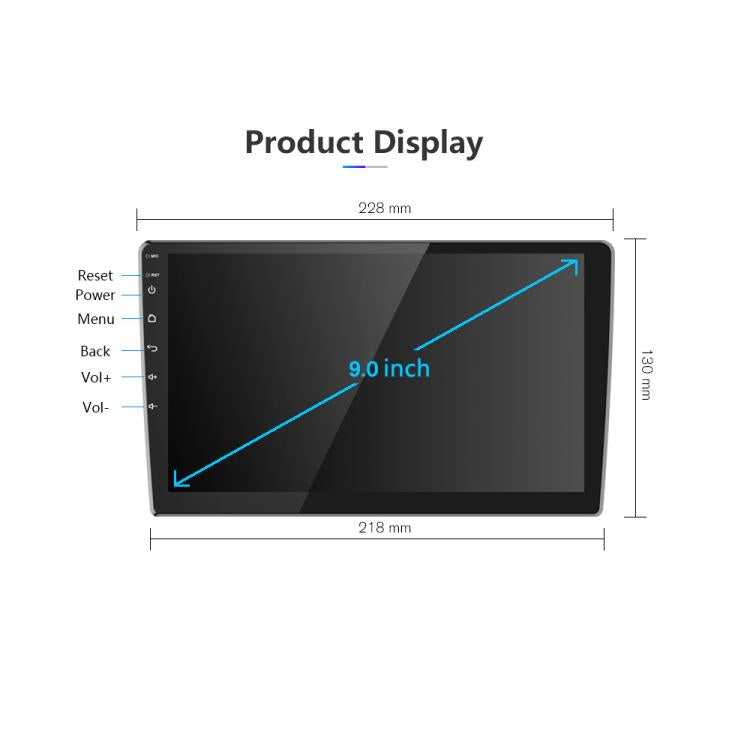 For BMW E46 1999-2005 9 inch WiFi Version Large Screen Carplay Car Navigator Reversing Camera Integrated Machine, 1+16G, 2+32G