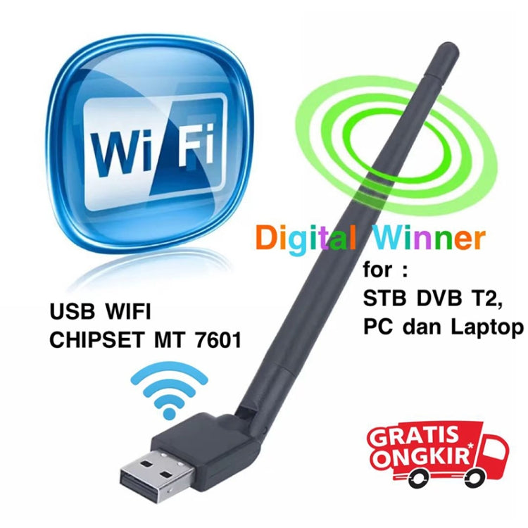 MT7601 150M USB Wireless Card Portable WiFi Signal Receiver, TGCY037A, TGCY037B
