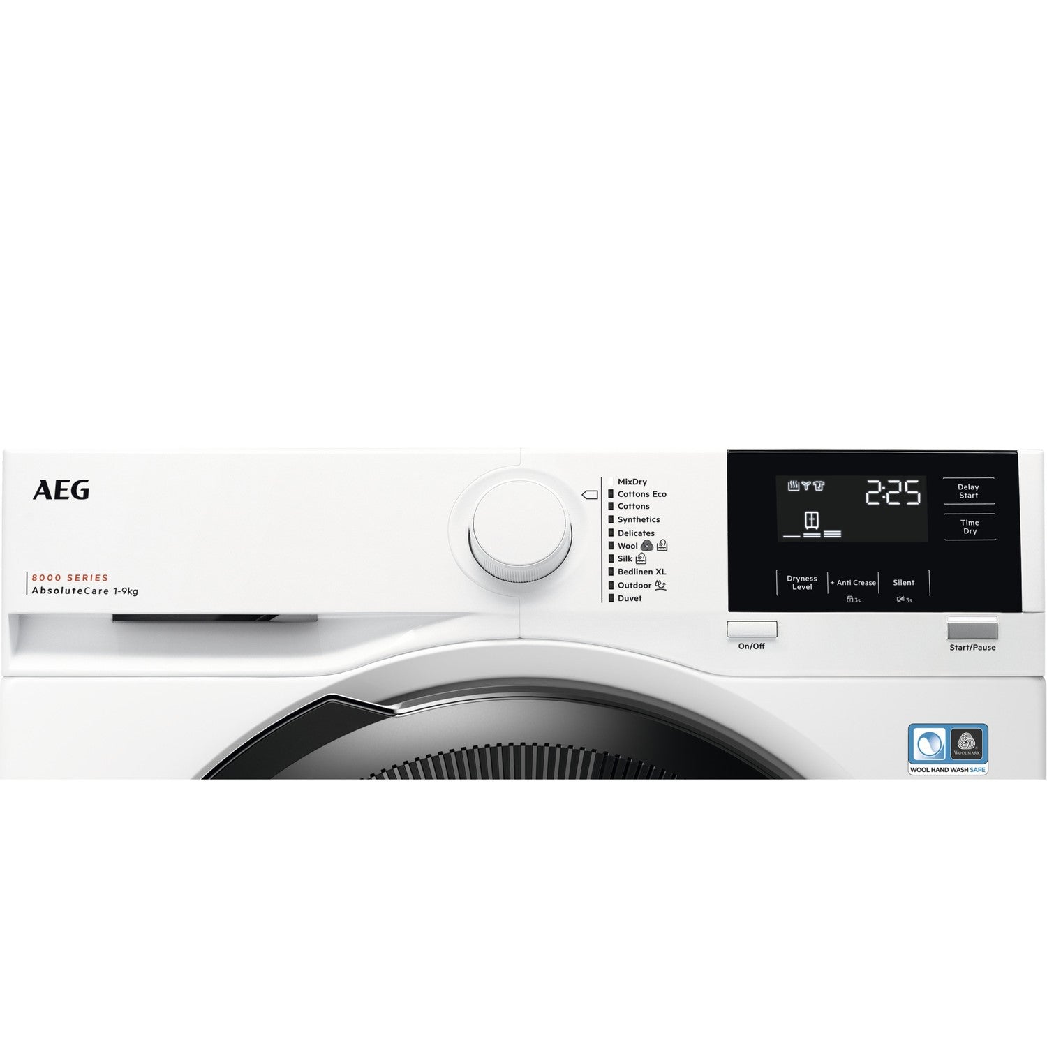 AEG SensiDry Technology 9Kg Heat Pump Tumble Dryer - White